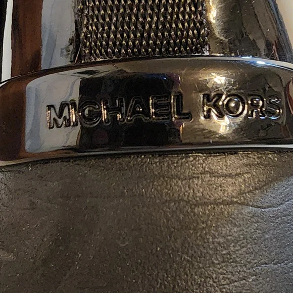 Michael Kors Skyler Knit Black Sock High-Top Women Sneakers 7.5 - Picture 10 of 12